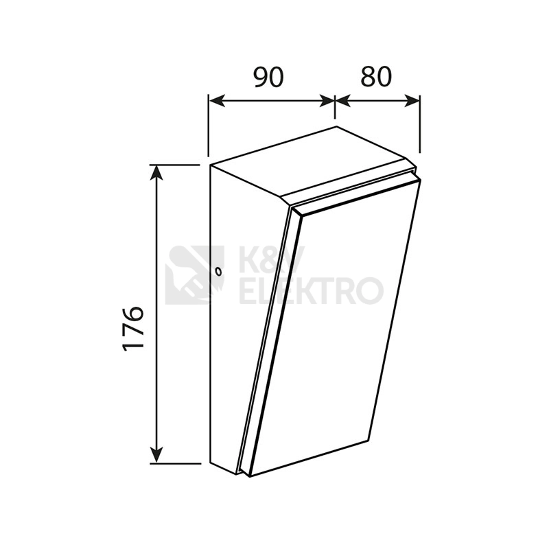 Obrázek produktu LED svítidlo McLED Kronos 9W 3000K IP65 černá ML-513.026.19.0 5