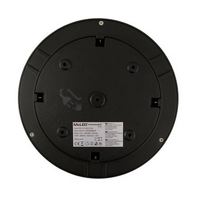 Obrázek produktu LED svítidlo McLED Andromede R 14W 3000K IP65 černá ML-516.005.19.0 6