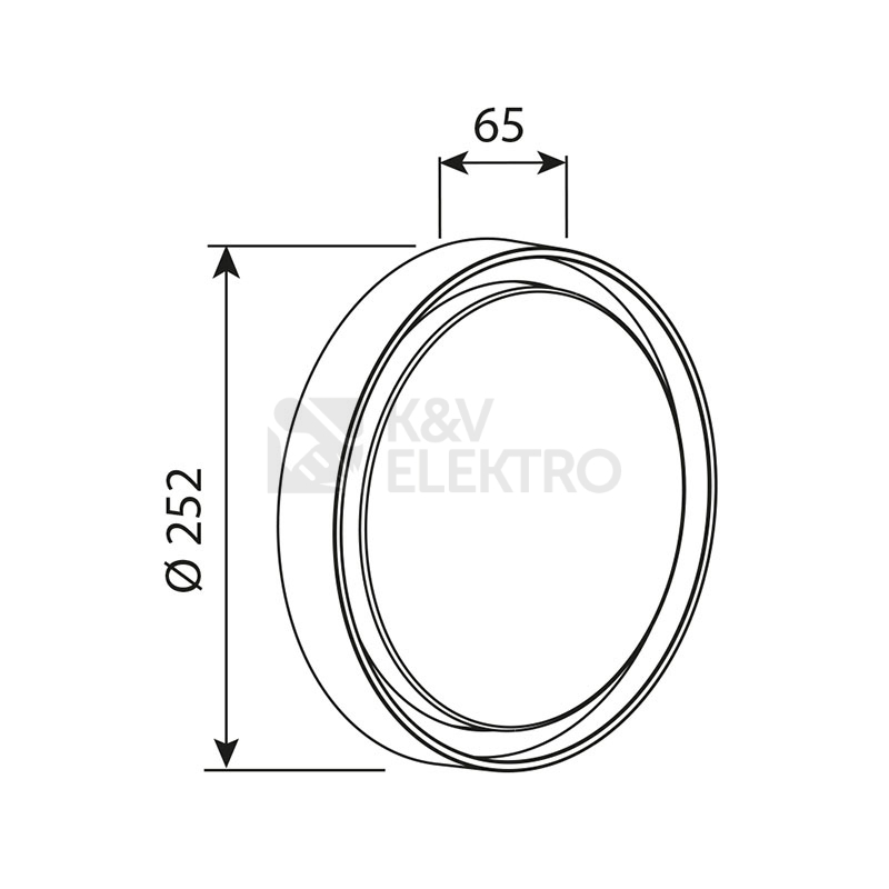 Obrázek produktu LED svítidlo McLED Andromede R 14W 3000K IP65 černá ML-516.005.19.0 8