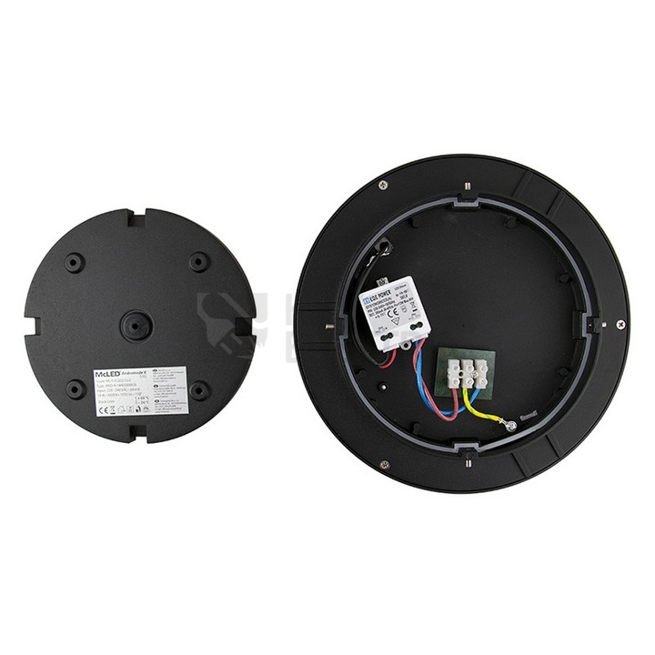 Obrázek produktu LED svítidlo McLED Andromede R, 14W, 4000K, IP65, černá ML-516.006.19.0 12
