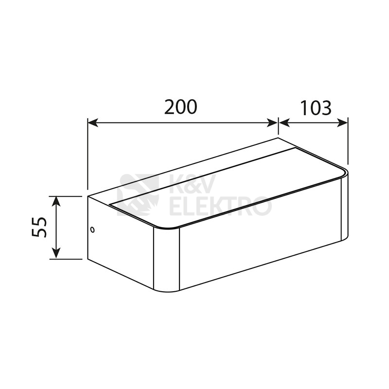 Obrázek produktu LED svítidlo McLED Cygnus, 8W, 3000K, IP65, černá ML-518.001.19.0 2