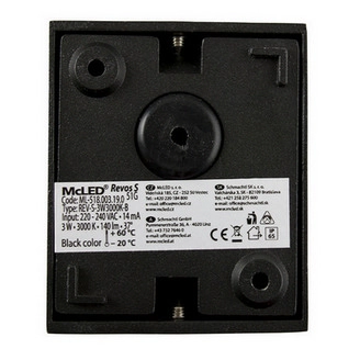 LED svítidlo McLED Revos S 3W 3000K IP65 černá ML-518.003.19.0 (obrázek 5)