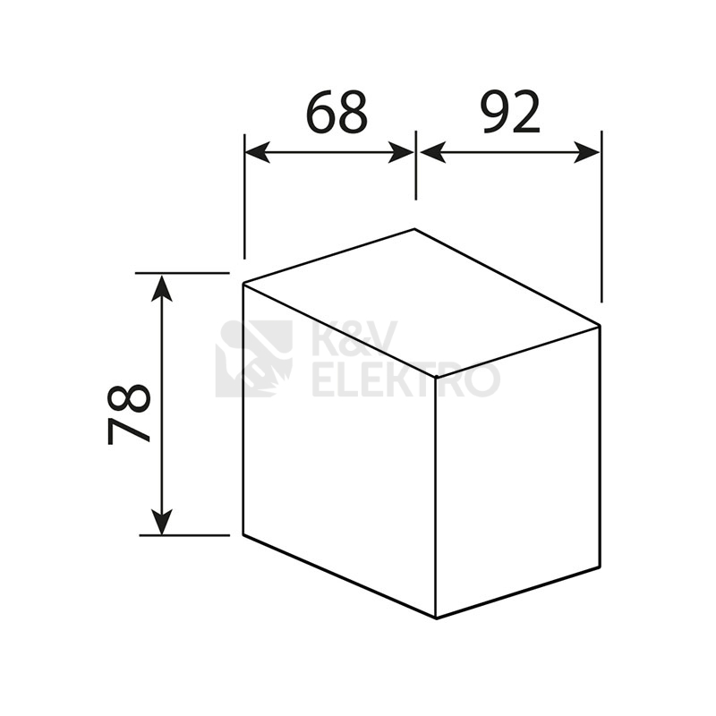 Obrázek produktu LED svítidlo McLED Revos S 3W 3000K IP65 černá ML-518.003.19.0 3