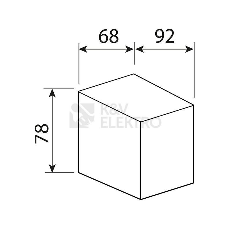 Obrázek produktu LED svítidlo McLED Revos S 3W 3000K IP65 černá ML-518.003.19.0 5