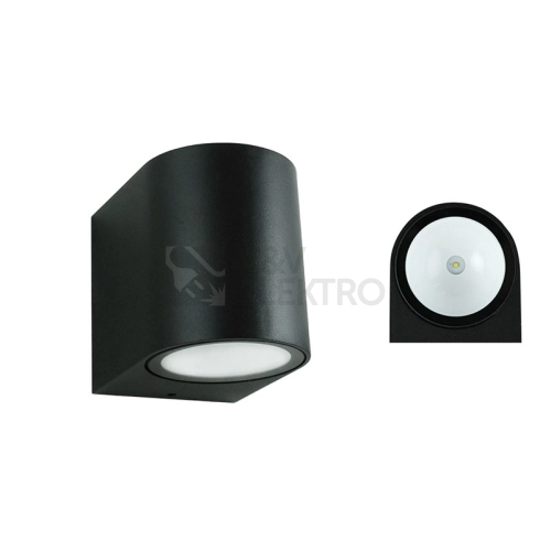 LED svítidlo McLED Revos R 3W 3000K IP65 černá ML-518.005.19.0