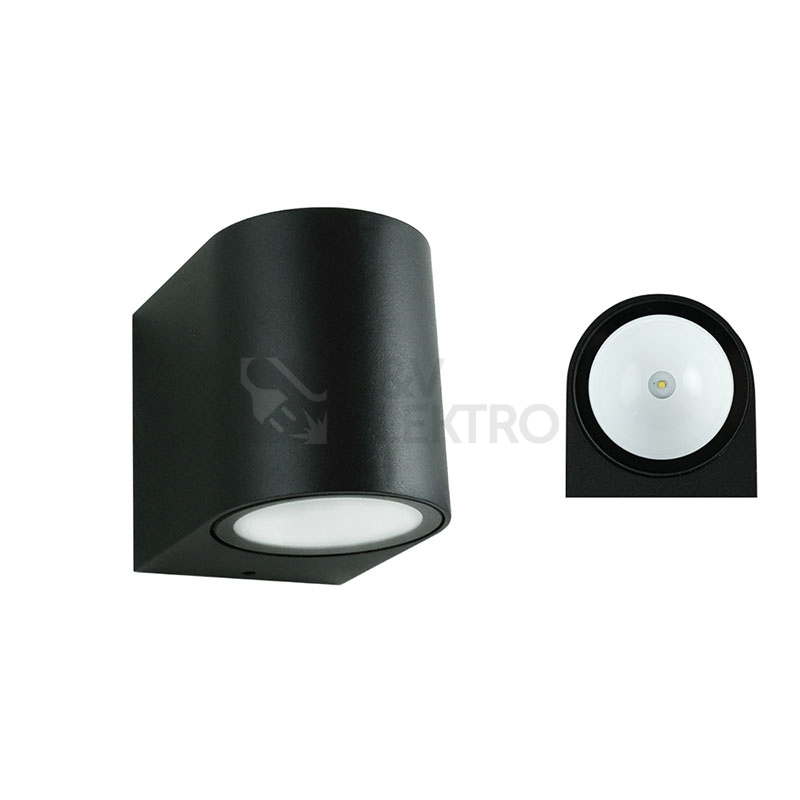 Obrázek produktu LED svítidlo McLED Revos R 3W 3000K IP65 černá ML-518.005.19.0 0