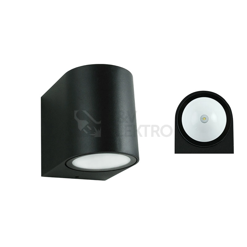 Obrázek produktu LED svítidlo McLED Revos R 3W 3000K IP65 černá ML-518.005.19.0 0