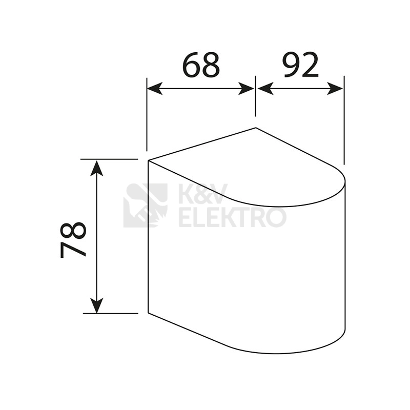 Obrázek produktu LED svítidlo McLED Revos R 3W 3000K IP65 černá ML-518.005.19.0 4