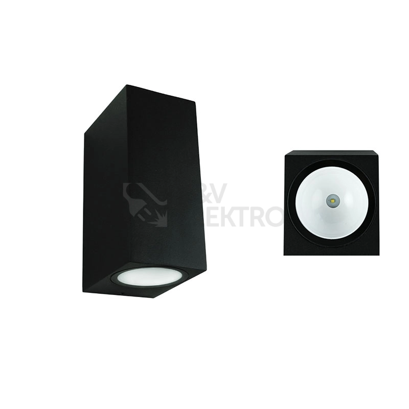 Obrázek produktu LED svítidlo McLED Revos 2S 6W 3000K IP65 černá ML-518.007.19.0 0