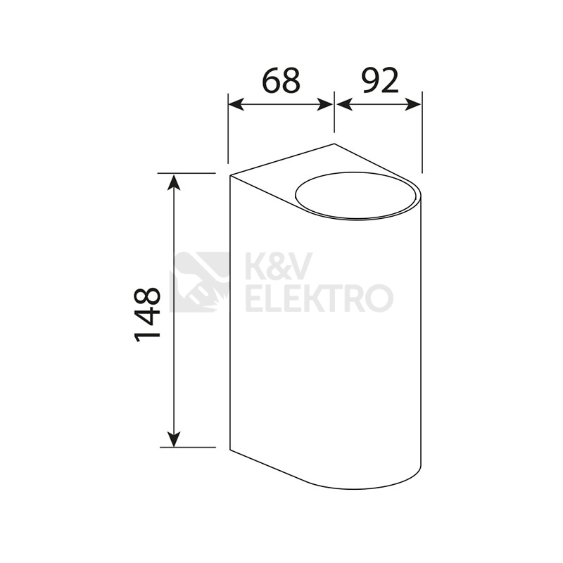 Obrázek produktu LED svítidlo McLED Revos 2R 6W 4000K IP65 černá ML-518.010.19.0 2