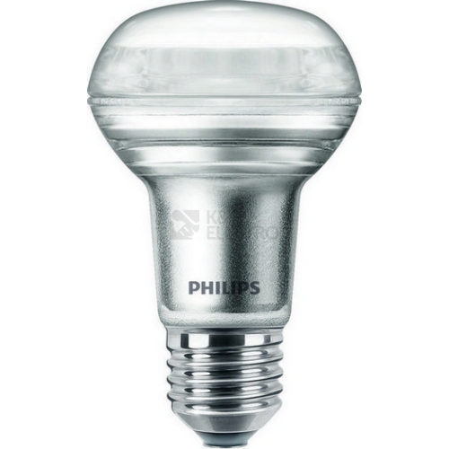LED žárovka E27 Philips R63 4,5W (60W) teplá bílá (2700K) stmívatelná, reflektor 36°