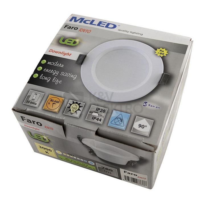 Obrázek produktu Podhledové LED svítidlo Faro RN10 10W 3000K IP44 ML-412.131.32.0 4