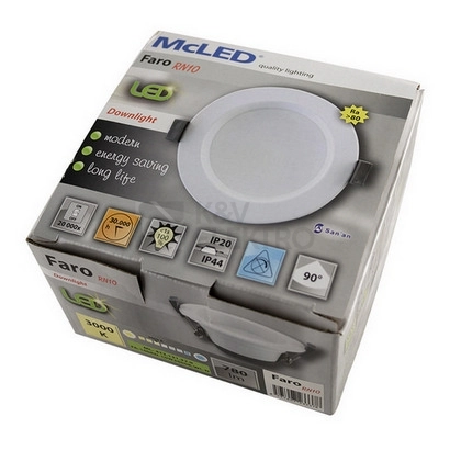 Obrázek produktu Podhledové LED svítidlo Faro RN10 10W 3000K IP44 ML-412.131.32.0 4