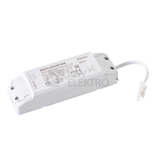  LED driver Kanlux BRAVO S / SU 28026 40W 1050mA 30-42VDC