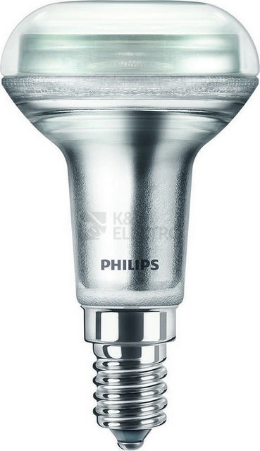 Obrázek produktu LED žárovka E14 Philips R50 4,3W (60W) teplá bílá (2700K) stmívatelná, reflektor 36° 0