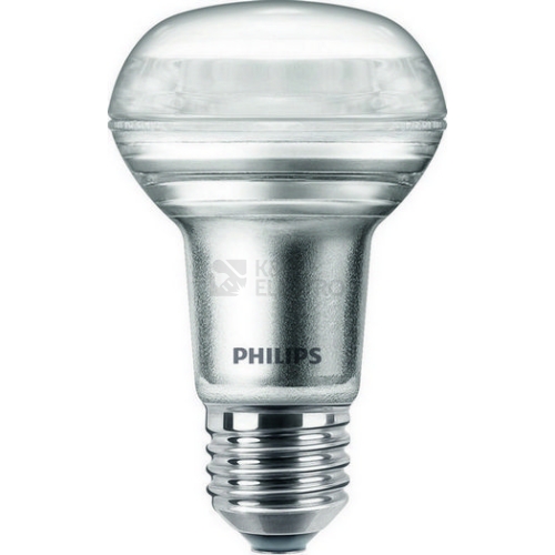 LED žárovka E27 Philips R63 3W (40W) teplá bílá (2700K), reflektor 36°