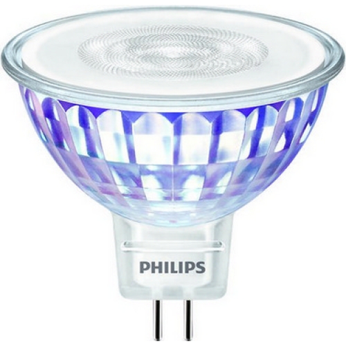 LED žárovka GU5,3 MR16 Philips 7W (50W) neutrální bílá (4000K) stmívatelná, reflektor 12V 36°