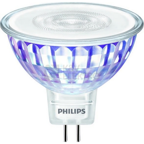 LED žárovka GU5,3 MR16 Philips 7W (50W) teplá bílá (3000K), reflektor 12V 36°