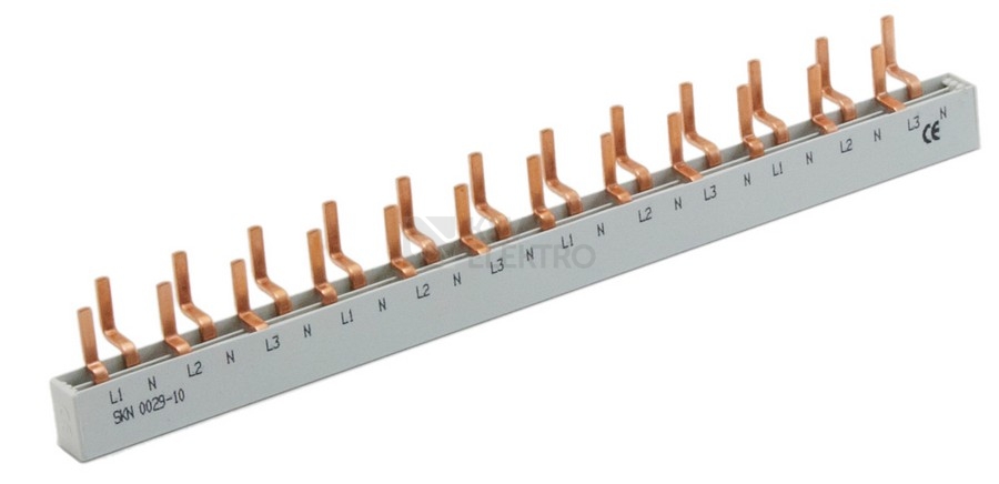 Obrázek produktu  Propojovací lišta ETI SKN0029/10 3P 002921154 0