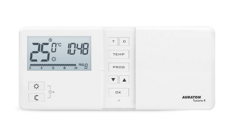 Bezdrátový termostat AURATON Tucana SET R25 RT s týdenním programem (obrázek 4)