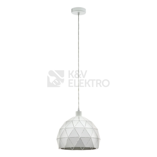 Lustr EGLO Roccaforte 97854 bílá E27 60W