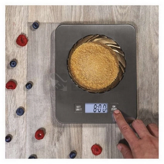 Obrázek produktu Digitální kuchyňská váha EMOS EV023 stříbrná 34