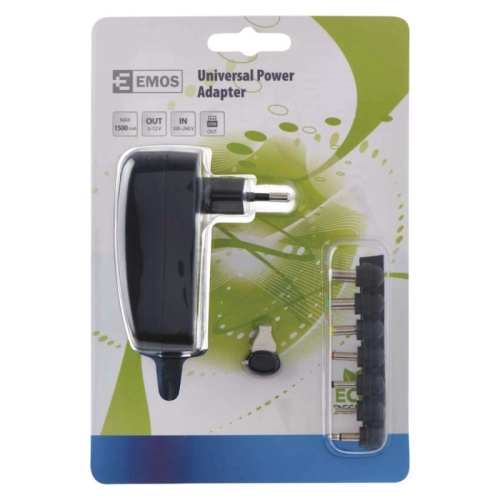 Univerzální pulzní USB napájecí zdroj EMOS N3112 3-12VDC 1500mA (obrázek 4)
