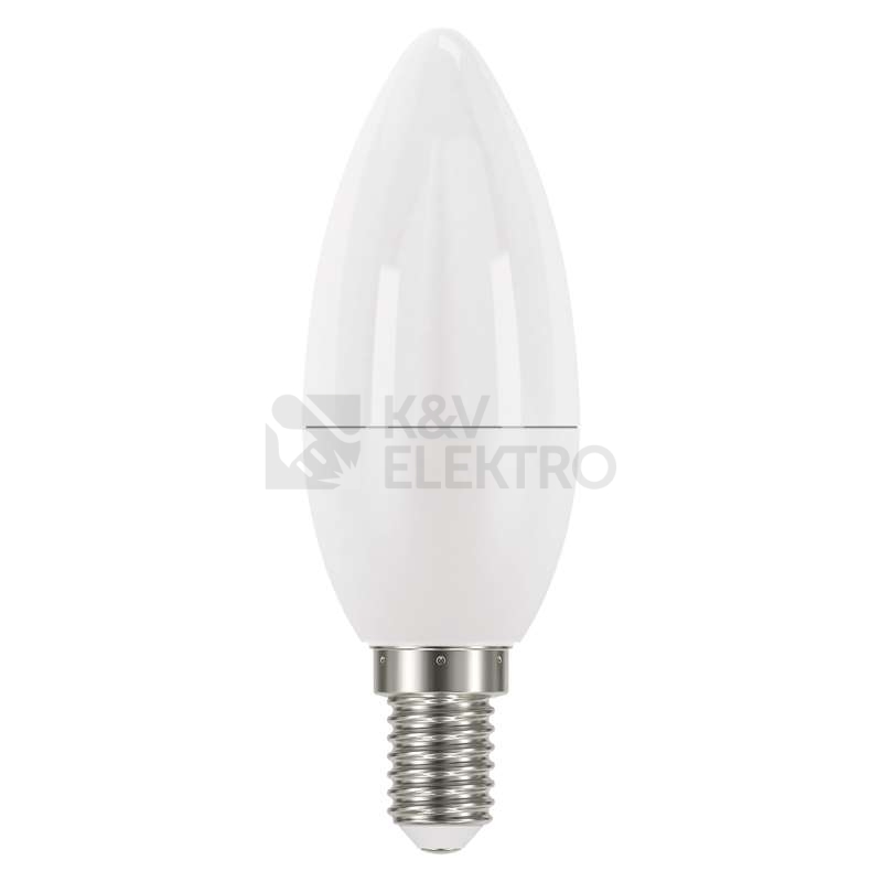 Obrázek produktu LED žárovka E14 EMOS Classic Candle 6W (40W) studená bílá (6500K) svíčka 0