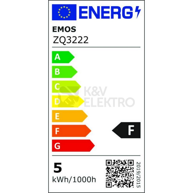 Obrázek produktu  LED žárovka E14 EMOS Classic Candle 6W (40W) studená bílá (6500K) svíčka 4