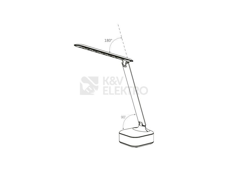 Obrázek produktu Stolní lampička LED Panlux ROBIN MUSIC černá s bluetooth reproduktorem PN15300019 3
