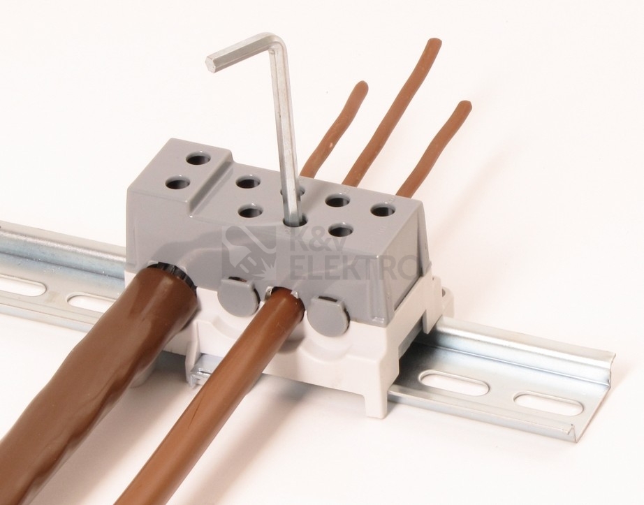 Obrázek produktu Svorkovnice pro rozdělení fází PVBS 250-7 1003953 4