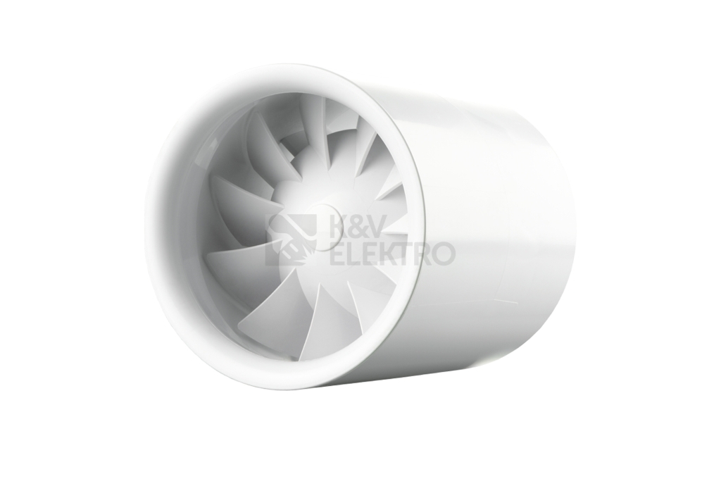 Obrázek produktu Tichý potrubní ventilátor s časovačem VENTS 100 QUIETLINE T kuličková ložiska 1010102 0