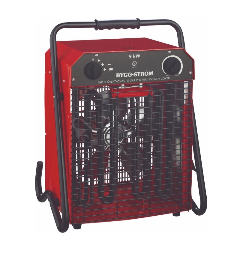 Obrázek produktu Teplovzdušný ventilátor BYGG-STRÖM 9kW 400V 0