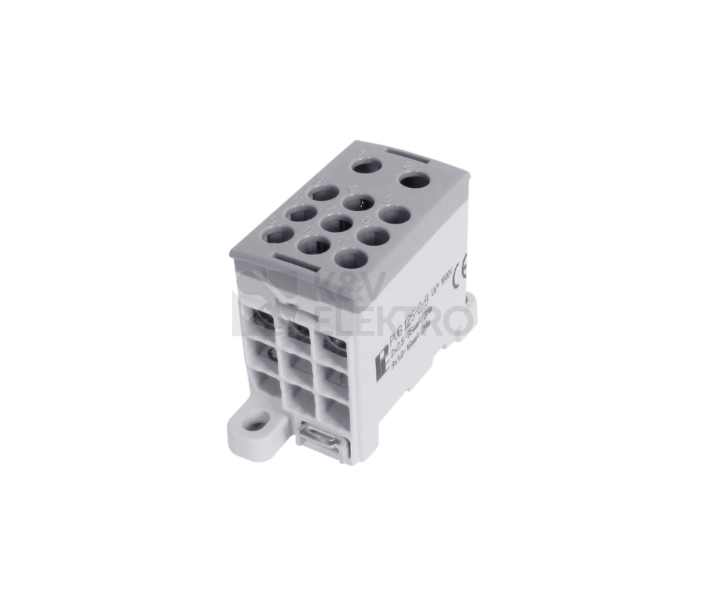 Obrázek produktu Svorkovnice pro rozdělení fází PVB 125-2-9 1003954 0