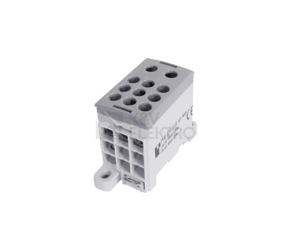 Obrázek produktu Svorkovnice pro rozdělení fází PVB 125-2-9 1003954 0