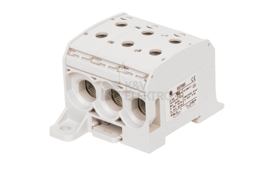 Obrázek produktu Univerzální připojovací svorka RKA 95 1/6 L G 232A šedá 1006070 0