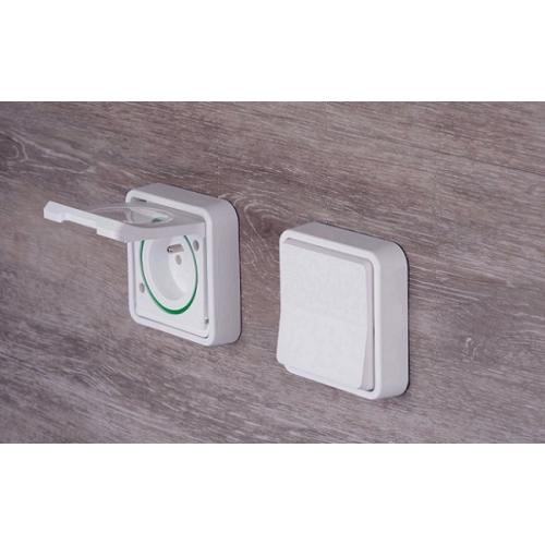 Schneider Electric Mureva Styl IP55 dvojrámeček pro zapuštěnou montáž vodorovný antracit MUR34101