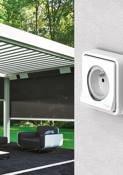 Schneider Electric Mureva Styl IP55 dvojrámeček pro zapuštěnou montáž svislý antracit MUR34151 (obrázek 4)