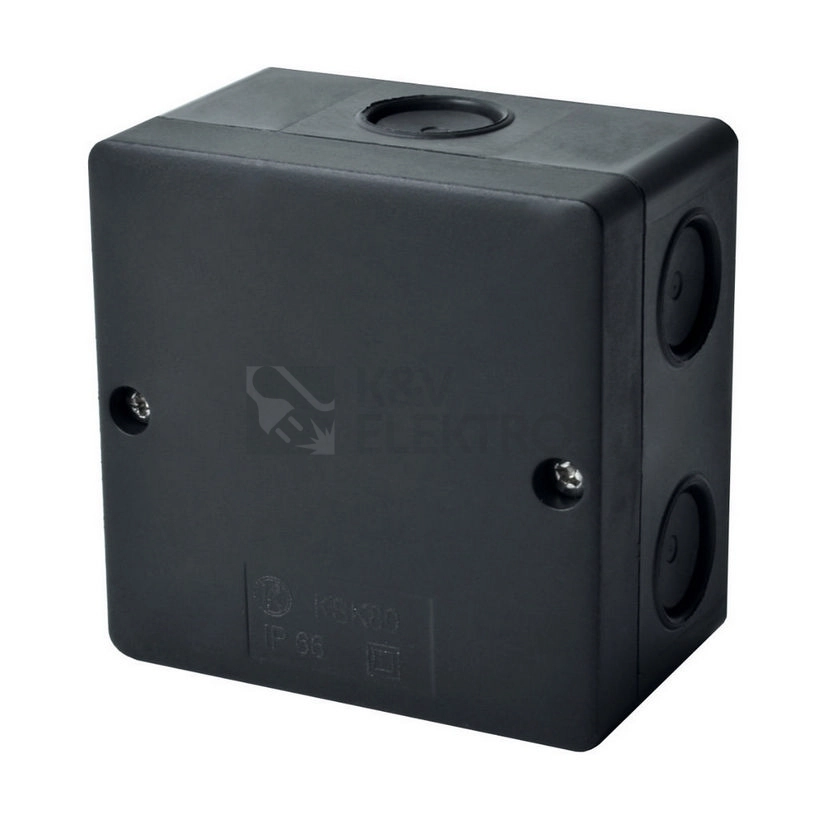 Obrázek produktu Krabice KOPOS KSK 80 FA IP66 81x81x54mm černá 0