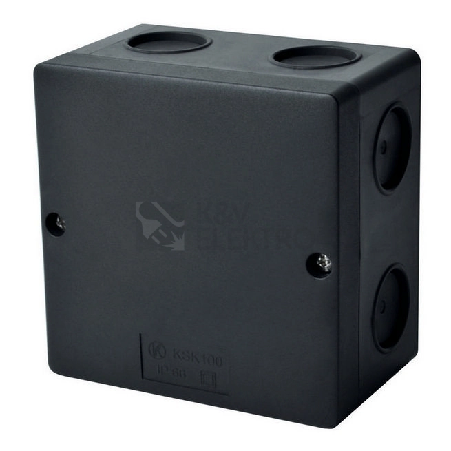 Obrázek produktu Krabice KOPOS KSK 100 FA IP66 100x100x61mm černá 0