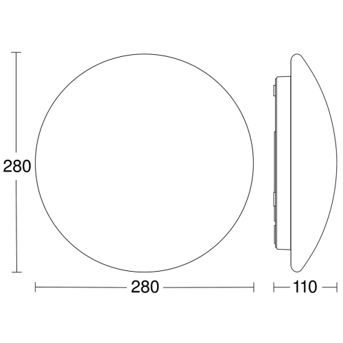 Svítidlo Steinel RS PRO LED P1 056032 IP54 9,5W 960lm 4000K VF pohybové čidlo