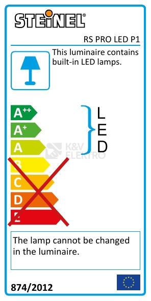 Obrázek produktu  Svítidlo Steinel RS PRO LED P1 056032 IP54 9,5W 960lm 4000K VF pohybové čidlo 1