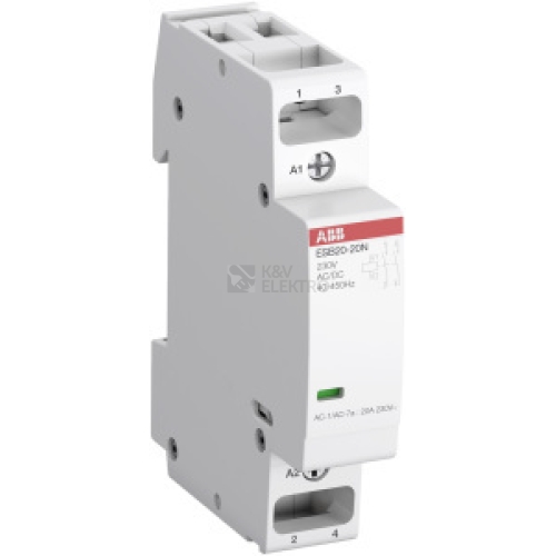 Instalační stykač ABB 25A 1NC+1NO 230V ESB20-11N-06