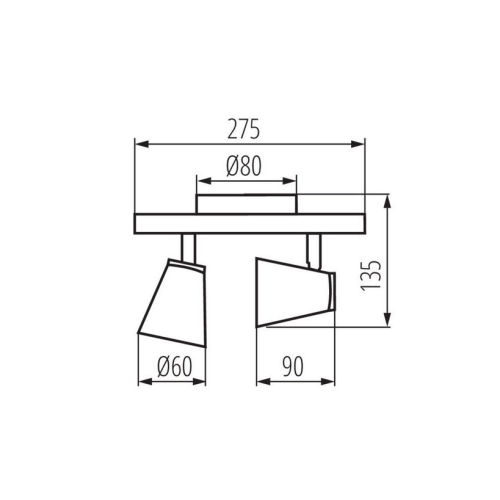 Svítidlo Kanlux ENALI EL-2I B GU10 28763 (obrázek 4)