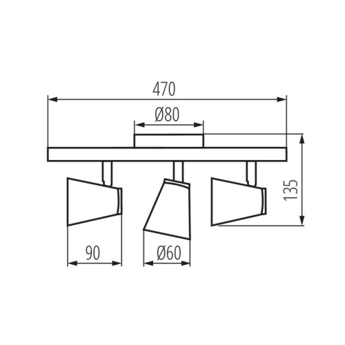 Svítidlo Kanlux ENALI EL-3I B GU10 28767 (obrázek 4)