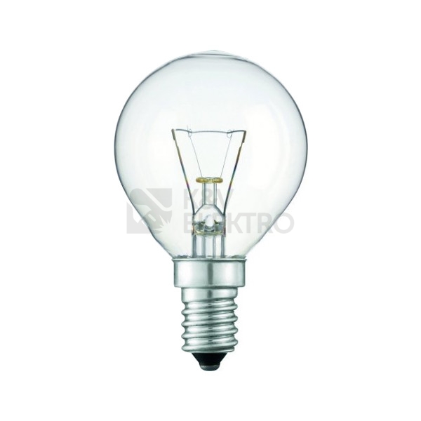 Obrázek produktu Žárovka průmyslová čirá TES-LAMP 60W E14 P45 kapka 0