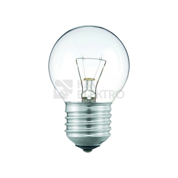 Obrázek produktu Žárovka průmyslová čirá TES-LAMP 60W E27 P45 kapka 0