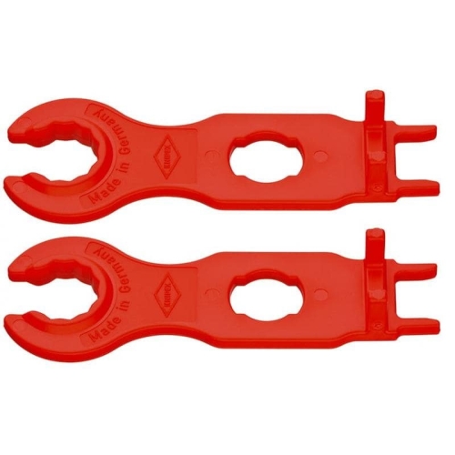 Levně Sada montážních klíčů Knipex 97 49 66 2 pro konektory MC4