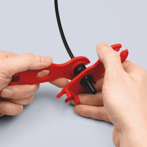 Sada 2ks montážních klíčů Knipex 97 49 66 2 pro konektory MC4