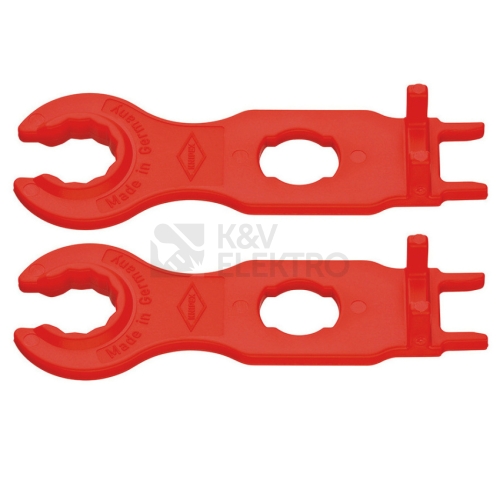 Sada 2ks montážních klíčů Knipex 97 49 66 2 pro konektory MC4